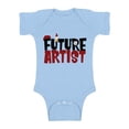 thumbnail image 1 of Awkward Styles Future Artist Bodysuit Short Sleeve for Newborn Baby Gifts for 1 Year Old Cute Arttist One Piece Top for Baby Boy Cute Arttist One Piece Top for Baby Girl Art Lover Gifts Paintbrush, 1 of 4