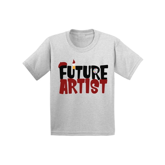 Awkward Styles Future Artist Toddler Shirt Kids Themed Party Cute Artist Shirts for Boys Cute Artist Shirts for Girls Funny Gifts for Art Lover Art Tshirts for Kids Future Painter T shirts Art Gifts
