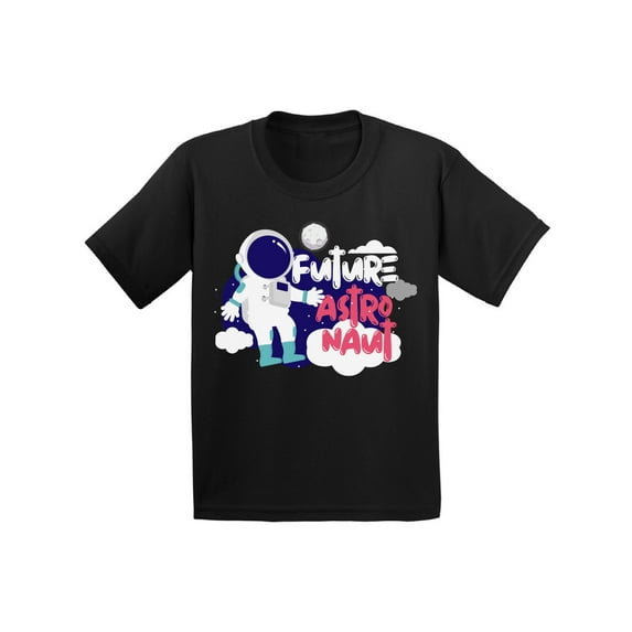 Awkward Styles Future Astronaut Youth Shirt Cute Birthday Gifts Space Shirts for Kids Outer Space Birthday Party Funny Astronaut Tshirts for Boys Funny Astronaut Tshirts for Girls Space Lover