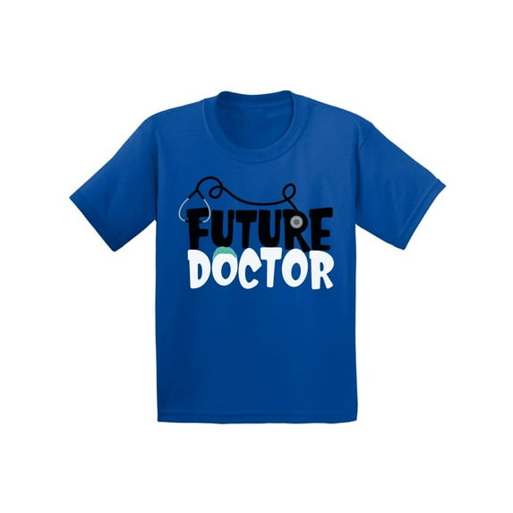 Awkward Styles Future Doctor Toddler Shirt Funny Doctor Gifts Kids Doctor Tshirts Themed Party Cute Med Shirts for Boys Cute Med Shirts for Girls Birthday Gifts Kids Medical T shirts Doctor to Be