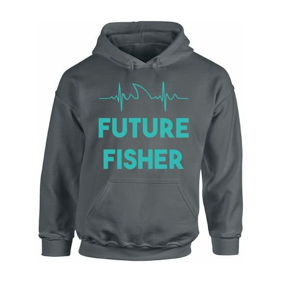 Awkward Styles Future Fisher Unisex Sweatshirt Blue Hoodies Nifty Sweater Fisher Hoodie for Men Future Fisher Hoodie for Women Fishing Clothes Future Fisher Sweatshirt Fishers Gifts Hoodie for Fisher