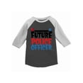 thumbnail image 1 of Awkward Styles Future Police Officer Toddler Raglan Cute Officer Gifts Funny Police Baseball Tshirts for Boys Girls Themed Party Outfit Future Job Jersey Shirts for Kids Birthday Gifts Cop Shirt, 1 of 4