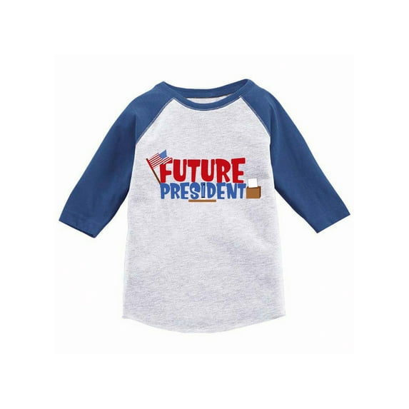 Awkward Styles Future President Youth Raglan President Gifts Kids President Jersey Shirts American Flag Cute President Baseball Tshirts for Boys Cute President Baseball Tshirts for Girls