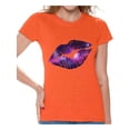 thumbnail image 1 of Awkward Styles Galaxy Shirt Galaxy 80s Lips T shirt 80s T Shirt Retro Vintage Rock Concert T-Shirt 80s Costume 80s Clothes for Women 80s Outfit 80s Party Girl 80s Accessories, 1 of 4