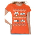 thumbnail image 1 of Awkward Styles Gamer Christmas Tshirt for Women Retro Gamer Shirt Funny Christmas Shirts for Women Christmas T Shirt Geeky Christmas T-Shirt Xmas Party Gifts for Her Nerdy Xmas Tshirt Xmas Gaming, 1 of 5