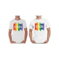 thumbnail image 1 of Awkward Styles Gay Pride T-Shirts Human T Shirts for Men LGBTQ Couple, 1 of 4