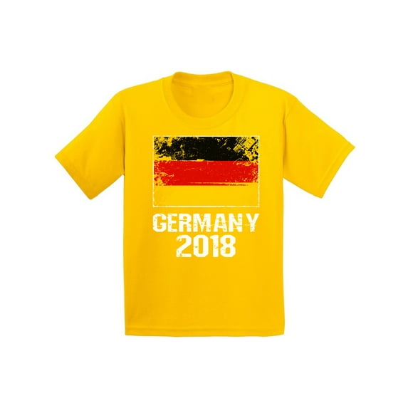 Awkward Styles Germany 2018 Kids Shirt German Flag Gifts Football Youth Shirt