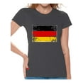 thumbnail image 1 of Awkward Styles Germany Flag Shirt for Women German Soccer 2018 Tshirt Gifts from Germany Flag of Germany German Women Germany Shirts for Women Germany 2018 Tshirt German Gifts for Her German Flag, 1 of 4