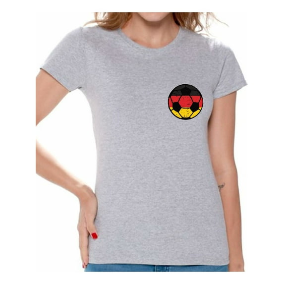 Awkward Styles Germany Tshirt for Women German Soccer Shirts Gifts from Germany