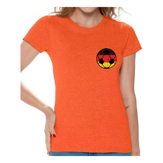 Awkward Styles Germany Tshirt for Women German Soccer Shirts Gifts from Germany