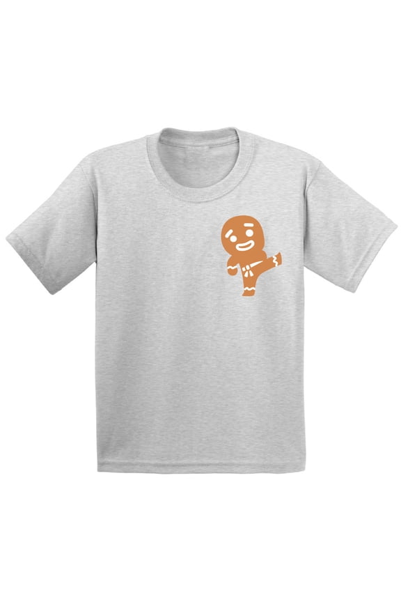 Gingerbread Ninja Pocket Christmas Shirt Ginja Christmas T Shirt for Kids Christmas Pocket Shirts Kids Christmas Gifts Christmas Gingerbread Tshirt Funny Xmas Gifts for Kids