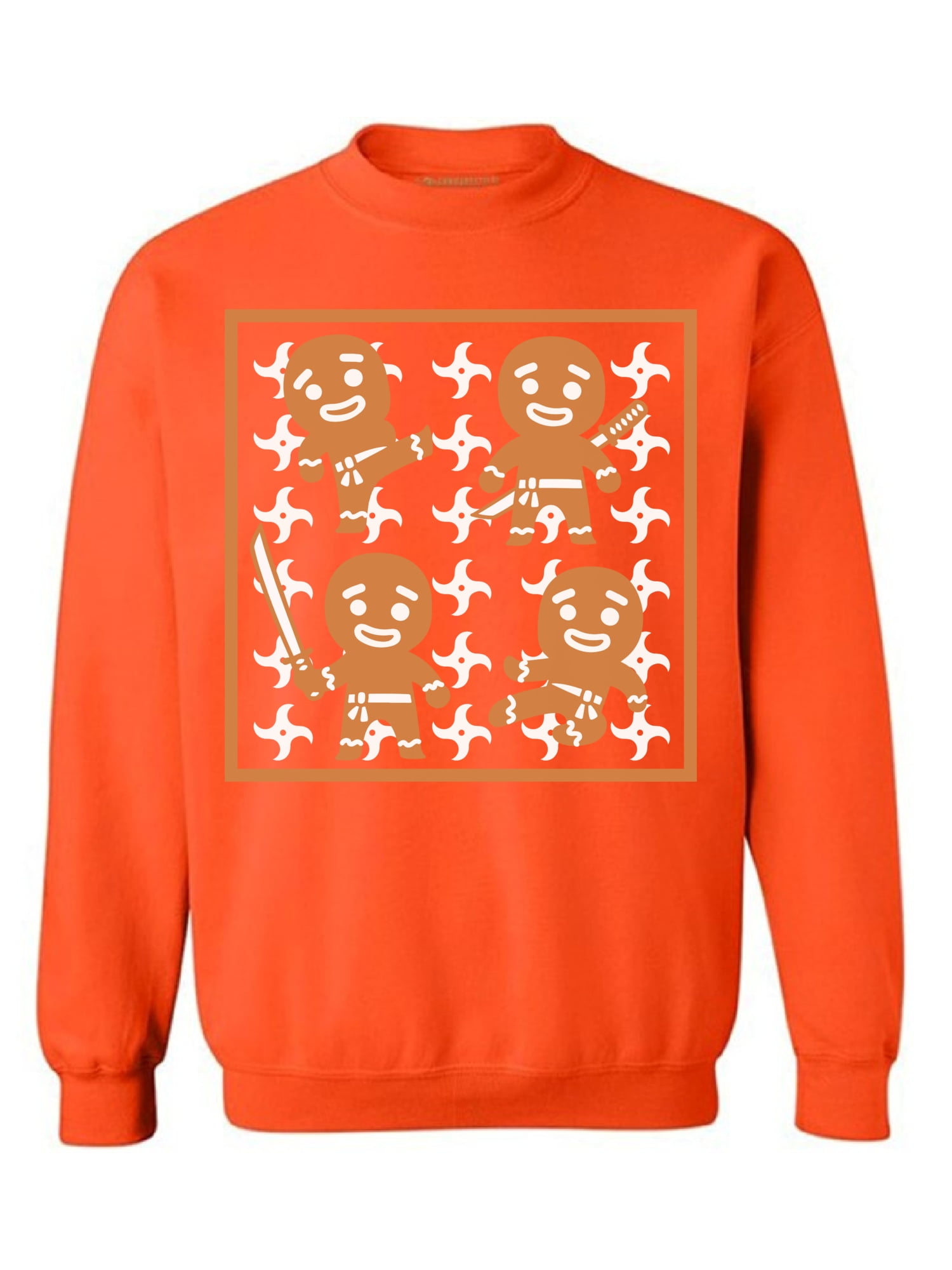 Awkward Styles Gingerbread Ninja Sweatshirt Ginja Sweater for Christmas  Ugly Christmas Sweater for Men Women's Xmas Gingerbread Sweatshirt  Gingerbread Gifts Christmas Party Ginja Xmas Sweatshirt - Walmart.com