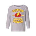 thumbnail image 1 of Awkward Styles Girls Boys Autism Shirt Long Sleeve Autism Is My Super Power Tee for Kids, 1 of 4