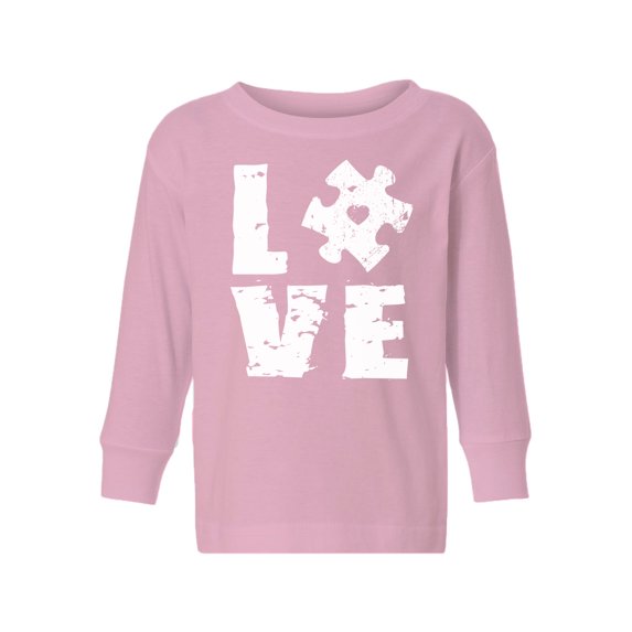 Awkward Styles Girls Boys Autism Shirt Long Sleeve Love Tee for Kids