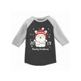 thumbnail image 1 of Awkward Styles Girls Boys Christmas T-Shirt Xmas Lama Toddler Raglan Shirt, 1 of 4