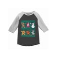 thumbnail image 1 of Awkward Styles Girls Boys Christmas T-Shirt Xmas Squad Dance Raglan Shirt Kids, 1 of 4