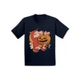 thumbnail image 1 of Awkward Styles Girls Boys Halloween T-Shirt Pumpkin Dinosaur Baby Shirt, 1 of 4