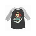 thumbnail image 1 of Awkward Styles Girls Boys Xmas T-Shirt Christmas Penguin Toddler Raglan Shirt, 1 of 4
