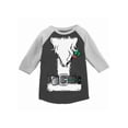 thumbnail image 1 of Awkward Styles Girls Boys Xmas T-Shirt Beard Christmas Santa Raglan Shirt Kids, 1 of 4