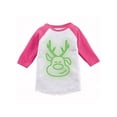 thumbnail image 1 of Awkward Styles Girls Boys Xmas T-Shirt Neon Christmas Light Toddler Raglan Shirt, 1 of 4