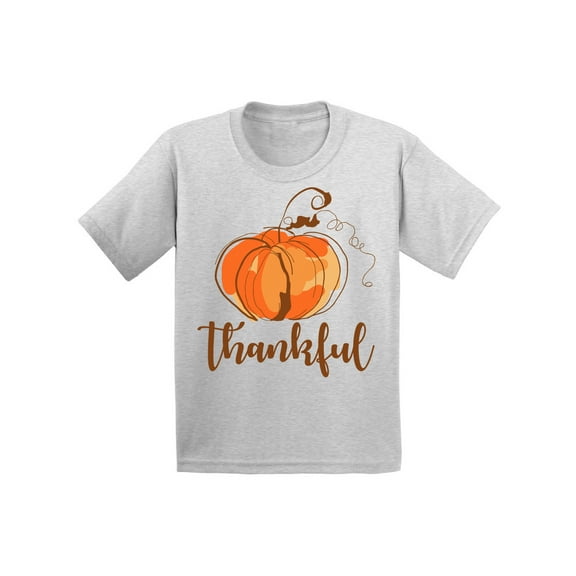 Awkward Styles Girls Thanksgiving Shirts Kids Thankful T-shirt