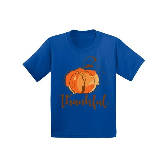 Awkward Styles Thanksgiving Shirts for Girls Toddler Thankful T-shirt