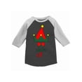 thumbnail image 1 of Awkward Styles Girls Xmas T-Shirt Christmas Sister Elf Raglan Shirt Kids, 1 of 4