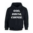 thumbnail image 1 of Awkward Styles God Drum Coffee Unisex Hoodie Christian Hoodie for Him Drum Collection Jesus Hoodie for Women Religious Sweater for Men Christian Gifts God Drum Coffee Unisex Outfit Christianity, 1 of 5