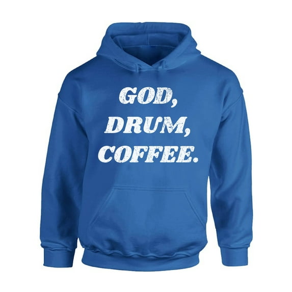 Awkward Styles God Drum Coffee Unisex Hoodie Christian Hoodie for Him Drum Collection Jesus Hoodie for Women Religious Sweater for Men Christian Gifts God Drum Coffee Unisex Outfit Christianity