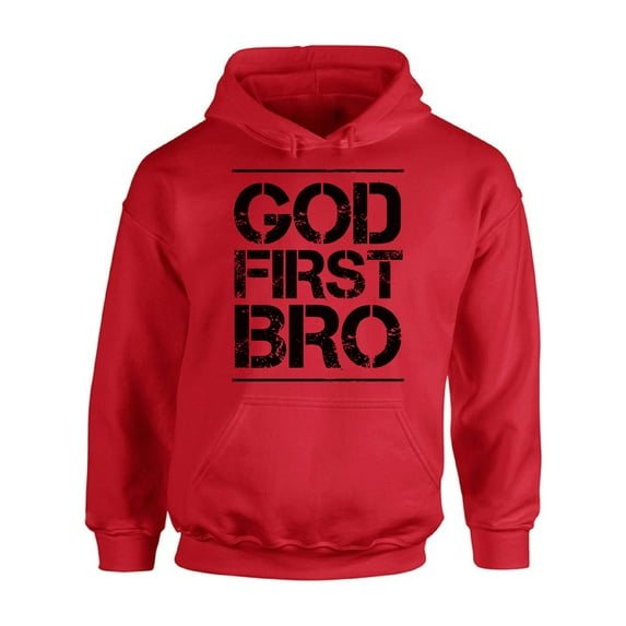 Awkward Styles God First Bro Hoodie Christian Hoodie for Him Jesus Clothes Jesus Hoodie for Women Jesus Sweater for Men Christian Gifts God First Bro Unisex Outfit for Men and Women