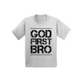 thumbnail image 1 of Awkward Styles God First Bro Infant Shirts Jesus Shirt for Kids Christian T Shirt for Boys Shirts for Girls Jesus T-Shirt for Children Christian Gifts Christ Clothes God First Bro Shirt for Kids, 1 of 4