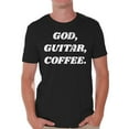 thumbnail image 1 of Awkward Styles God Guitar Coffee T Shirt for Men Christian Mens Shirts Christian Clothes for Men Religious Shirt Christian Birthday Gifts Jesus Shirts Coffee Clothing God Guitar Coffee Mens Shirt, 1 of 4