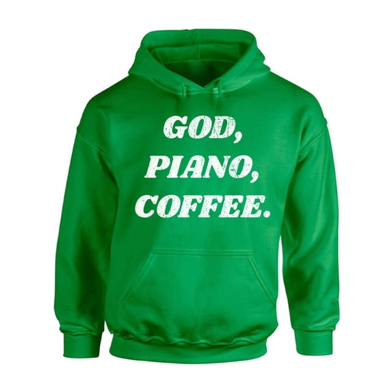 Awkward Styles God Piano Coffee Unisex Hoodie Christian Hoodie for Him Piano Collection Jesus Hoodie for Women Religious Sweater for Men Christian Gifts God Piano Coffee Unisex Outfit Christianity