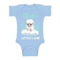 thumbnail image 1 of Awkward Styles God's Little Lamb Bodysuit Short Sleeve for Newborn Baby Birthday Gifts for 1 Year Old God Lover Religious Clothing for Baby Boy Baby Girl Christian Gifts Cute Religious Outfit, 1 of 4