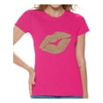 thumbnail image 1 of Awkward Styles Gold Lips Shirt Retro 80s Gold Lips T Shirt 80s Shirt 80s T Shirt Retro Vintage 80s Costume 80s Clothes for Women 80s Outfit 80s Party Girl Shirt 80s Accessories, 1 of 4
