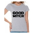thumbnail image 1 of Awkward Styles Good Witch Shirt Halloween Witch Tshirt Funny Halloween Shirts for Women Dia de los Muertos T Shirt Halloween Themed Holiday Shirts Day of the Dead Gifts for Her Trick or Treat Gifts, 1 of 4