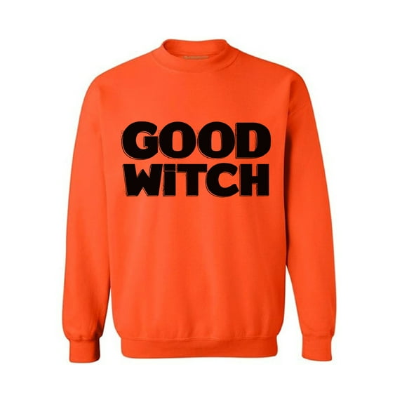 Awkward Styles Good Witch Sweatshirt Funny Halloween Sweater Halloween Witch Outfit Dia de los Muertos Sweater for Men and Women Day of the Dead Gifts Halloween Party Sweatshirt Witch Sweater