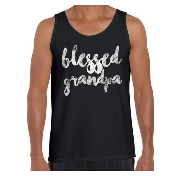 Awkward Styles Grandfather`s Day Grandpa Tank Top Blessed Grandfather Tank Top Father`s Day Tank Top Best Grandpa Tank Top Men Tank Top Dad Gifts Dad Tank Top Best Father`s Day Gift