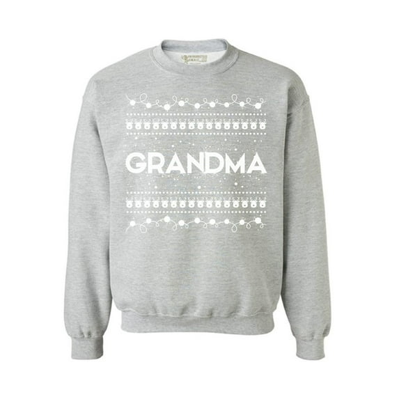 Awkward Styles Grandma Christmas Sweatshirt Christmas Grandma Sweater Family Holiday Sweatshirt Best Grandma Sweater Granny Christmas Sweater Christmas Gift for Best Grandma Funny Christmas Outfit