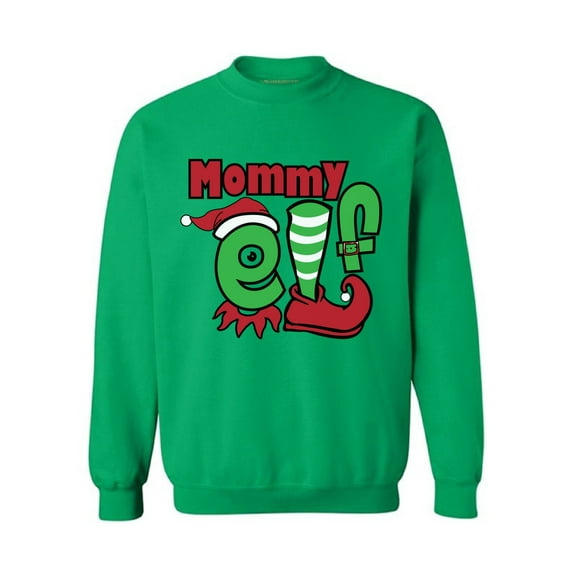 Awkward Styles Grandpa Elf Christmas Sweatshirt Family Elf Christmas Sweater for Grandpa Funny Elf Suit Christmas Sweater Elf Grandpa Christmas Holiday Sweatshirt Grandparents Christmas Gift Idea