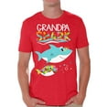thumbnail image 1 of Awkward Styles Grandpa Shark Shirt for Men Autism Power Tee Matching Family Outfit Autism Awareness T-Shirt for Him Shark Family Shirts, 1 of 4