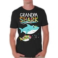 thumbnail image 1 of Awkward Styles Grandpa Shark Shirt for Men Autism Power Tee Matching Family Outfit Autism Awareness T-Shirt for Him Shark Family Shirts, 1 of 4