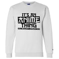 thumbnail image 1 of Awkward Styles Graphic Sweatshirt for Men Women - It's An Anime Thing You Wouldn't Understand Black Japanese Anime Sweater - Printed on Champion Sweatshirt, 1 of 3