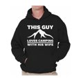 thumbnail image 1 of Awkward Styles This Guy Loves Camping with His Wife Sweatshirt for Men Camper Hoodie for Men I Love Camping Hoodie for Women Camping Clothes Camping Accessories Sweatshirt Campers Hoodie for Camper, 1 of 4