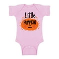 thumbnail image 1 of Awkward Styles Halloween Baby Bodysuit Little Pumpkin Romper, 1 of 4
