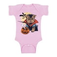 thumbnail image 1 of Awkward Styles Halloween Baby Bodysuit Vampire Morkie Romper, 1 of 4