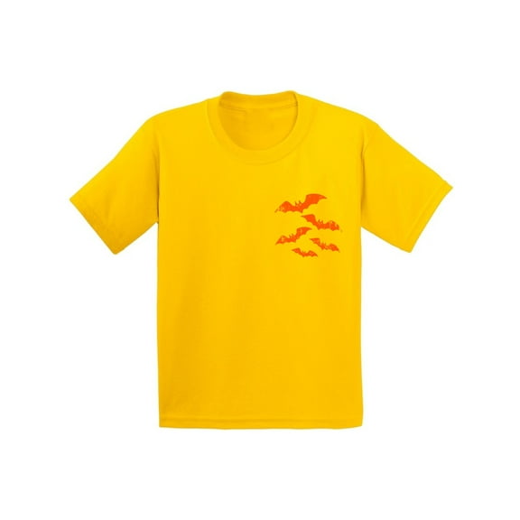 Awkward Styles Halloween Bats Tshirt Bats Shirt Halloween Shirts for Kids Spooky Bats T-Shirt Kids Halloween T-Shirt Scary Gifts for Halloween Bat Shirt Halloween Party Outfit Funny Halloween Shirt
