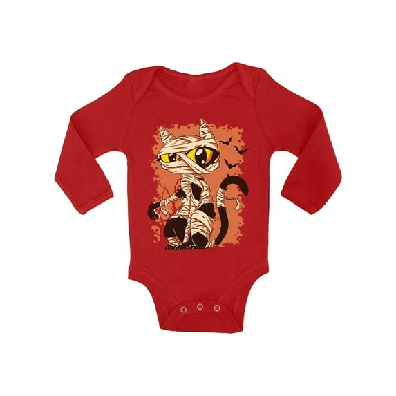 Awkward Styles Halloween Bodysuit Mummy Cat Baby Romper