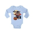 thumbnail image 1 of Awkward Styles Halloween Bodysuit Vampire Morkie Baby Romper, 1 of 4