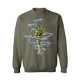 thumbnail image 1 of Awkward Styles Halloween Crewneck Top Mummy Hand Sweatshirts, 1 of 5